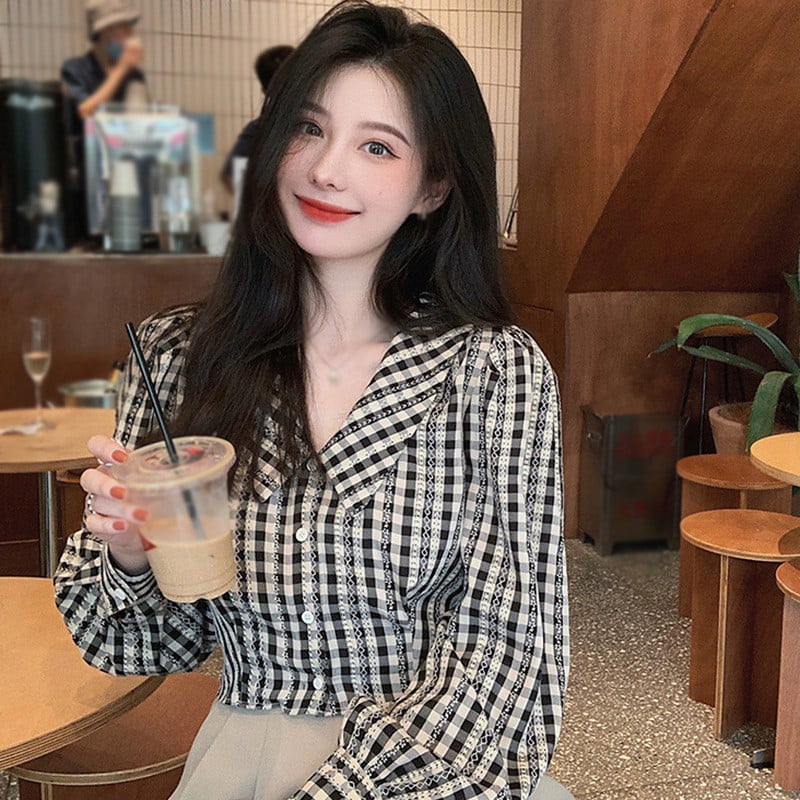Áo Sơ Mi Croptop Cột Dây Form Rộng Dịu Dàng Mà Cá Tính #30 Áo Sơ Mi Croptop Cột Dây Form Rộng Dịu Dàng Mà Cá Tính